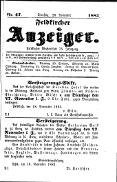 Feldkircher Anzeiger