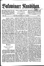 Bukowinaer Rundschau