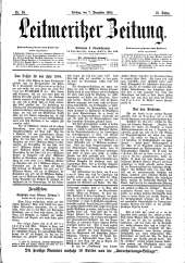 Leitmeritzer Zeitung