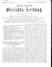 Allgemeine Österreichische Gerichtszeitung