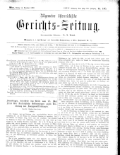 Allgemeine Österreichische Gerichtszeitung