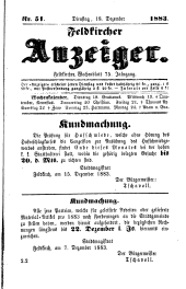 Feldkircher Anzeiger