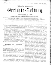 Allgemeine Österreichische Gerichtszeitung