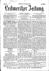 Leitmeritzer Zeitung