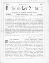 Buchdrucker-Zeitung