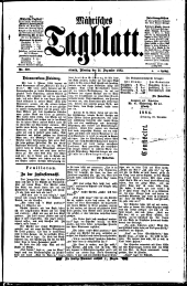 Mährisches Tagblatt