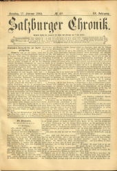 Salzburger Chronik