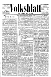 Volksblatt für Stadt und Land