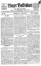 Linzer Volksblatt