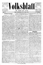 Volksblatt für Stadt und Land