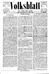 Volksblatt für Stadt und Land