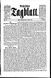 Mährisches Tagblatt