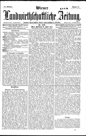 Wiener Landwirtschaftliche Zeitung