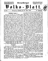 Vorarlberger Volksblatt