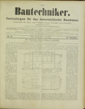 Der Bautechniker