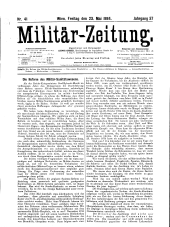 Militär-Zeitung