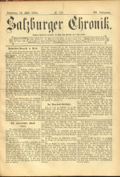 Salzburger Chronik