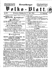 Vorarlberger Volksblatt