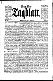 Mährisches Tagblatt