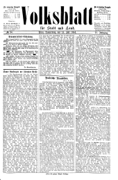 Volksblatt für Stadt und Land