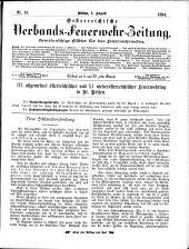 Österreichische Verbands-Feuerwehr-Zeitung