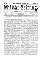 Militär-Zeitung