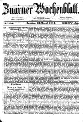 Znaimer Wochenblatt