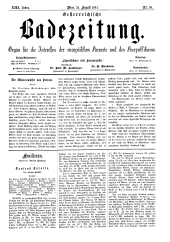 Österreichische Badezeitung