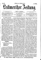 Leitmeritzer Zeitung