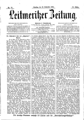 Leitmeritzer Zeitung