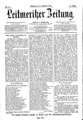 Leitmeritzer Zeitung