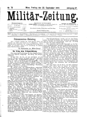 Militär-Zeitung