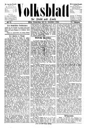 Volksblatt für Stadt und Land