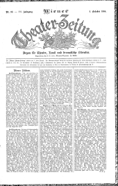 Wiener Theaterzeitung