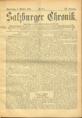 Salzburger Chronik
