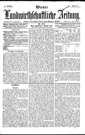 Wiener Landwirtschaftliche Zeitung