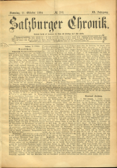 Salzburger Chronik