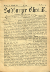 Salzburger Chronik