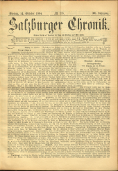 Salzburger Chronik