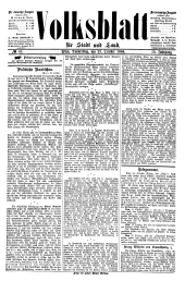 Volksblatt für Stadt und Land