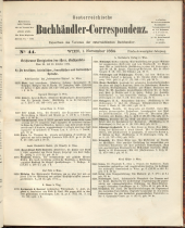 Oesterreichische Buchhändler-Correspondenz