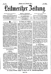 Leitmeritzer Zeitung