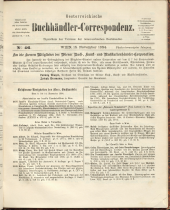 Oesterreichische Buchhändler-Correspondenz