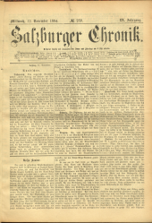 Salzburger Chronik