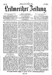 Leitmeritzer Zeitung