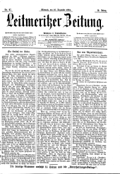 Leitmeritzer Zeitung