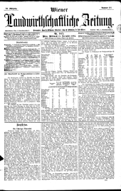 Wiener Landwirtschaftliche Zeitung