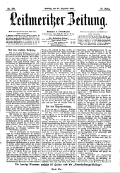 Leitmeritzer Zeitung