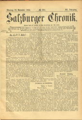Salzburger Chronik