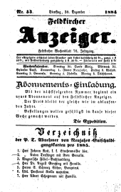 Feldkircher Anzeiger